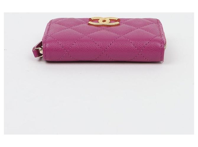 Chanel Portacarte con zip Logo - vista 7