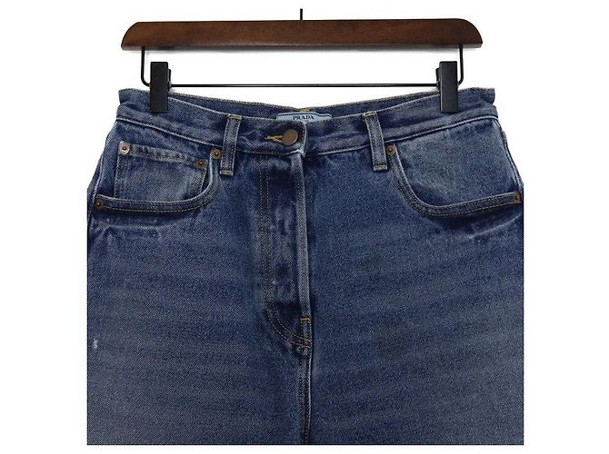Prada Bermudas de denim para mujer - vista 2