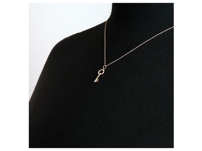 Collana a catena Tiffany & Co in oro rosa 18K - vista 3
