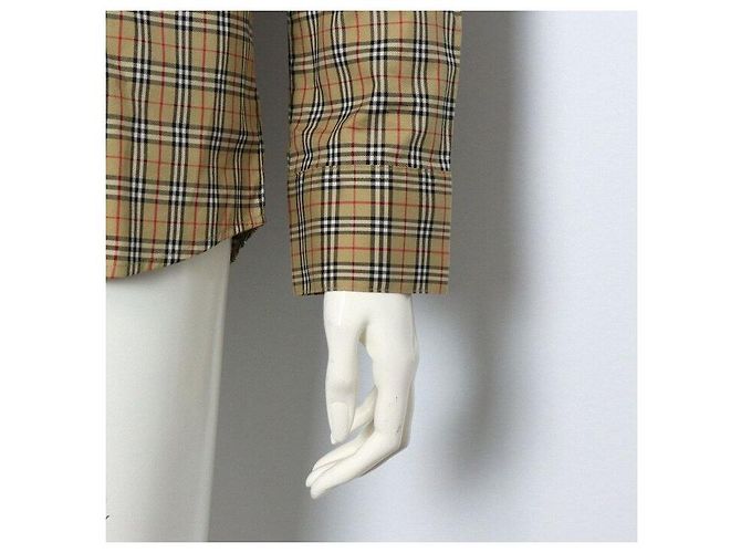 Burberry Camisa de algodão stretch xadrez para crianças e jovens mulheres - vista 3