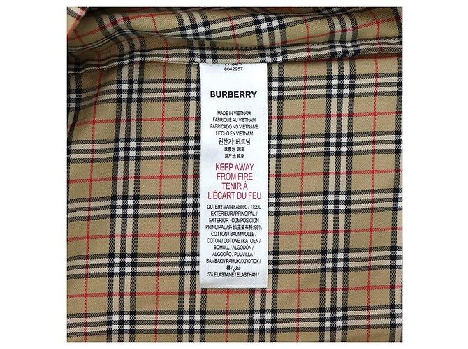 Burberry Camisa de algodão stretch xadrez para crianças e jovens mulheres - vista 6