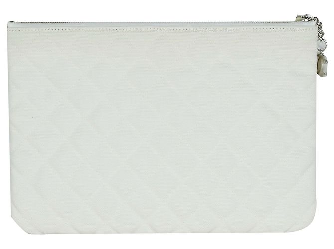 Pochette Chanel Coco Cuba in pelle marrone - vista 3