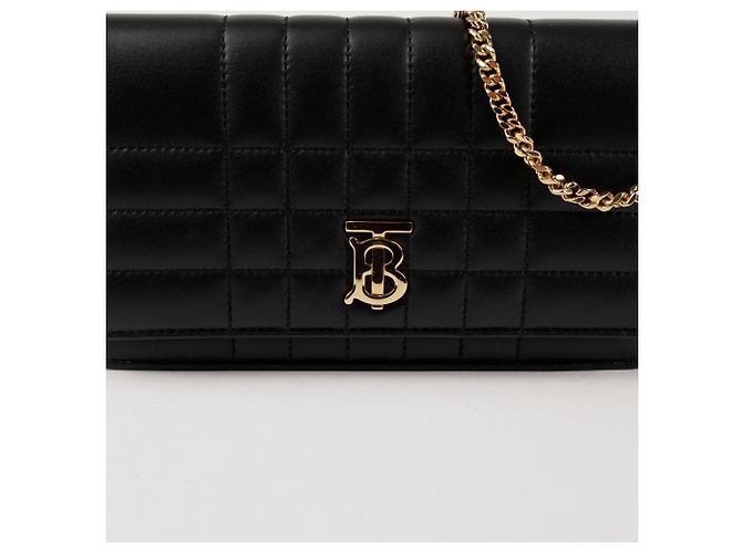 Burberry Borsa a tracolla Lola Chain Nera - vista 2