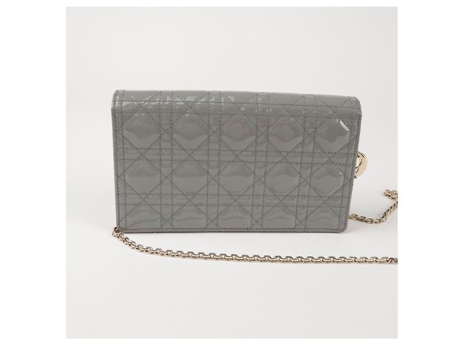 Dior Borsa a tracolla Lady Pouch Placid Blue - vista 3