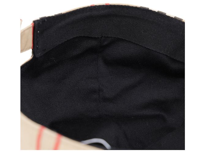 Burberry Cappellino da baseball vintage a quadri e righe - vista 9