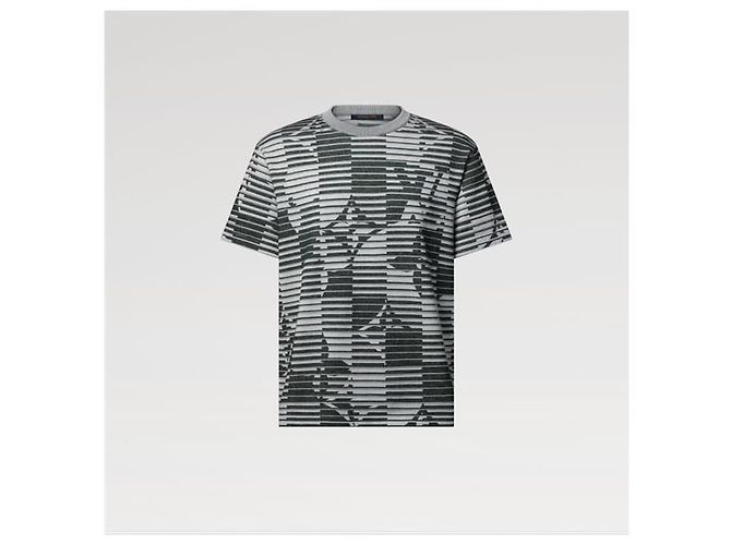 Louis Vuitton Monogram Kurzarm T-Shirt mit Rundhalsausschnitt - Ansicht 2