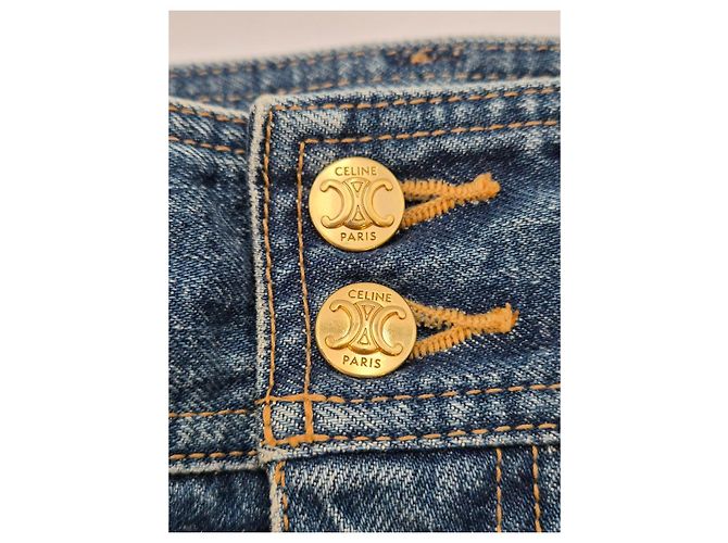 Céline Flared Denim Pants Condition - view 8