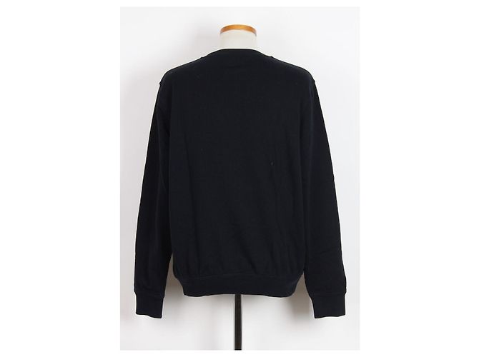 Hermès Felpa con morsetto e patch in pelle - vista 2