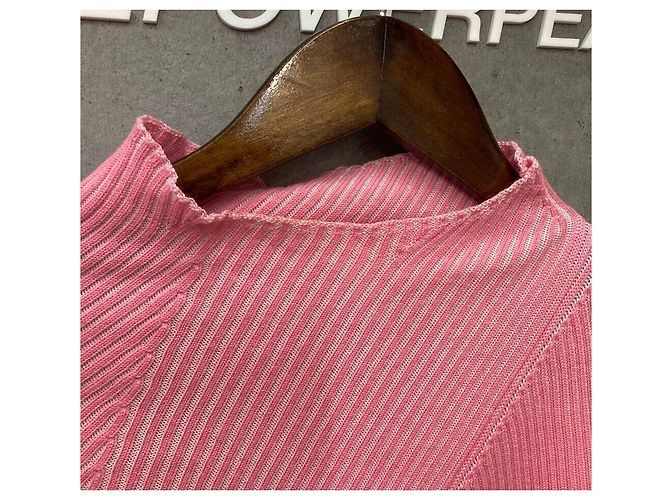 Pull à col roulé Dior Rose - vue 3