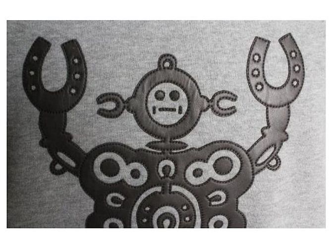 Hermès Crewneck-Sweatshirt mit Lederpatch - Ansicht 6