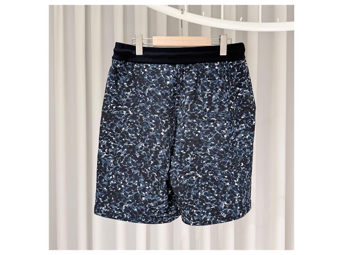 Louis Vuitton Pantaloncini in cotone trasparente Monogram - vista 5