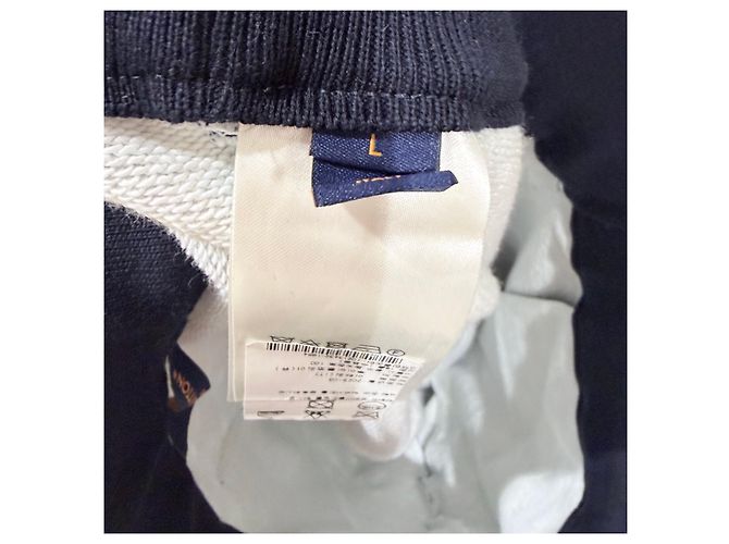 Louis Vuitton Pantaloncini in cotone trasparente Monogram - vista 6
