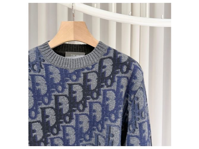 Dior Oblique Wool Knit Sweater Grade - Ansicht 4