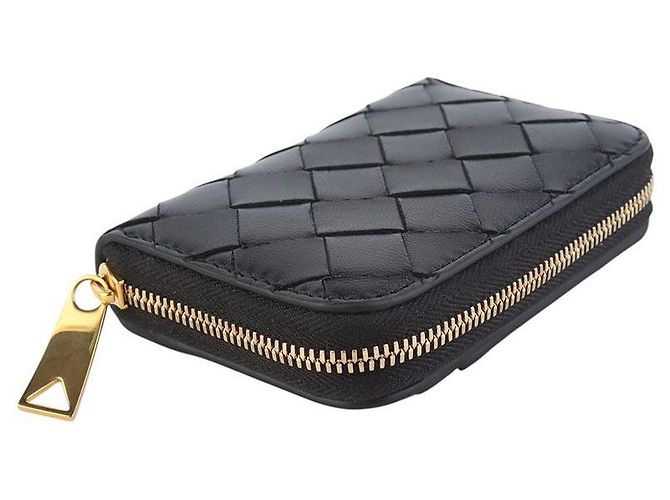 Bottega Veneta Tarjetero Tiny Zip Around - vista 3