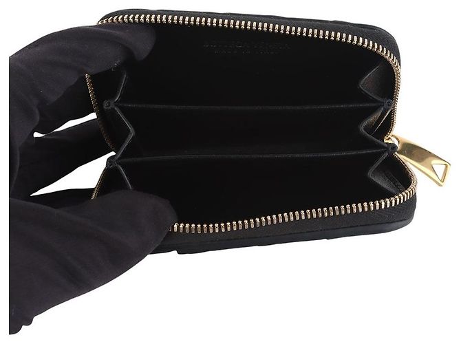 Bottega Veneta Tarjetero Tiny Zip Around - vista 5