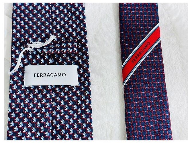 Salvatore Ferragamo Seidenkrawatte mit Pegasus-Print - Ansicht 4