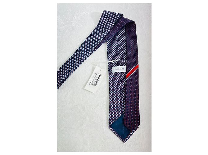 Salvatore Ferragamo Seidenkrawatte mit Pegasus-Print - Ansicht 6