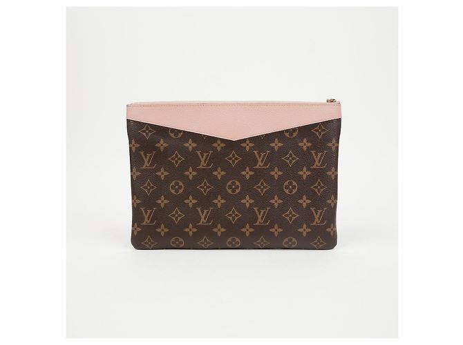 Louis Vuitton Pouch Daily Monogram Canvas Rose Powder - vista 3