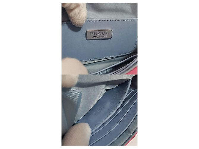 Prada Borsa a tracolla Etiquette Stud Pocono - vista 9