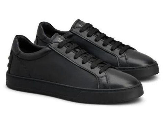 Tod's Sneakers stringate Logo Tabs - vista 4