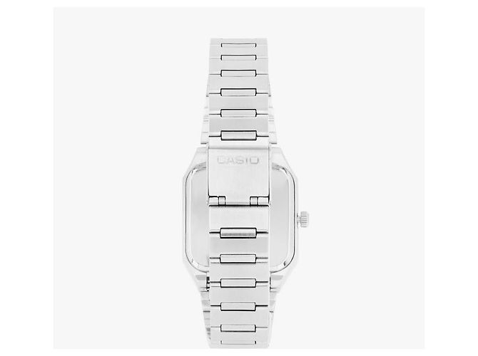 Casio Analog Square Watch Silvery Metal - view 8