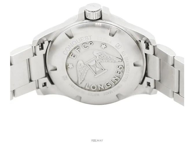 Relógio automático Longines Conquest Steel 41mm - vista 5