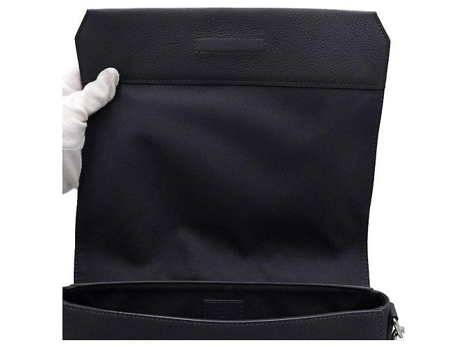 Louis Vuitton Borsa Messenger Aerogram Navy Takeoff MM - vista 6