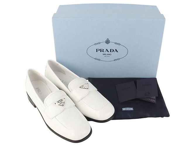 Prada Mocassini in pelle spazzolata Taglia - vista 8