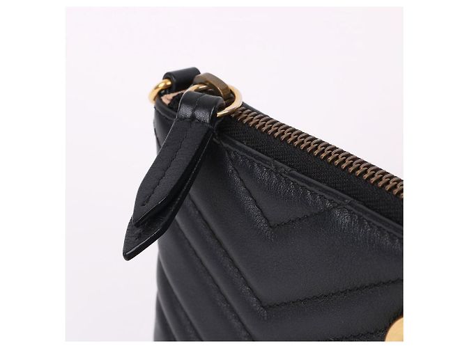 Gucci Mini Borsa a Catena GG Marmont Matelassé - vista 6