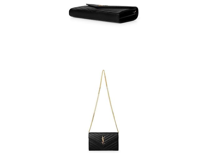Autre Marque Borsa con catena dorata Cassandra Monogram Matelassé - vista 10