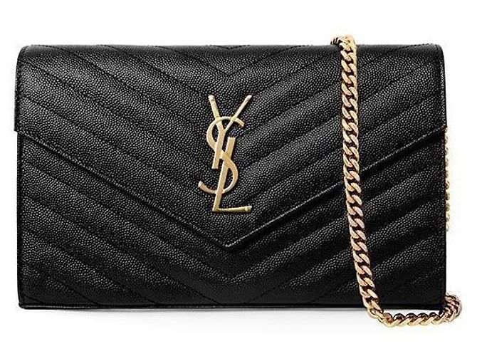 Autre Marque Borsa con catena dorata Cassandra Monogram Matelassé - vista 6