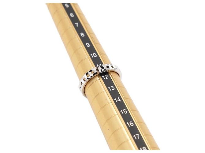 Tiffany & Co Anello True Narrow in oro bianco - vista 4