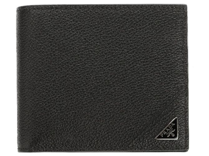 Prada Vitelho Grain Leather Bi-Fold Wallet stamp: - view 2