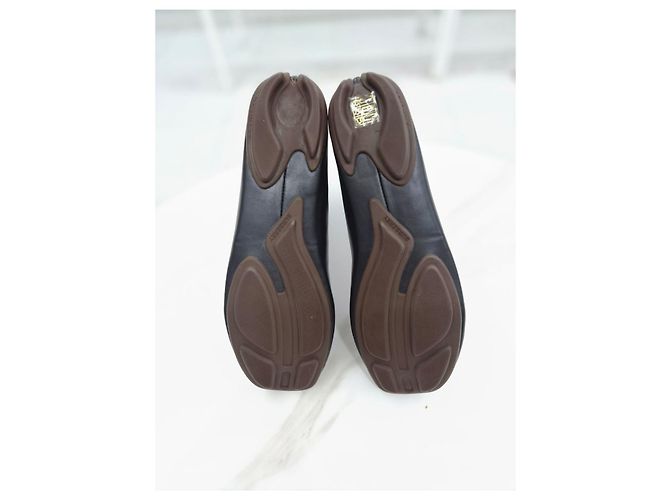 Burberry Phoenix Leather Sock Ankle Boots Size - view 7