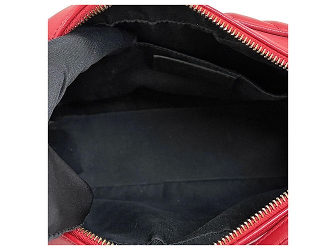 Autre Marque Borsa a tracolla Loulou Camera Bag Rossa - vista 11