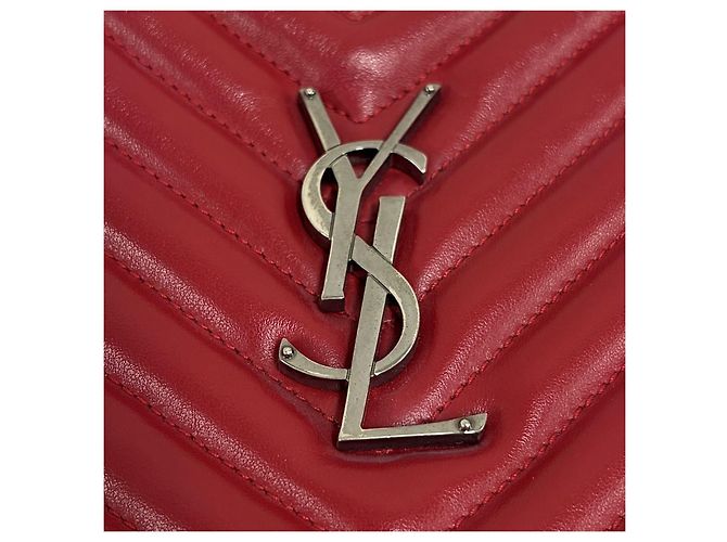 Autre Marque Borsa a tracolla Loulou Camera Bag Rossa - vista 7