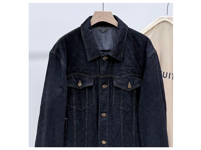Louis Vuitton Jeansjacke Schwarz - Ansicht 2
