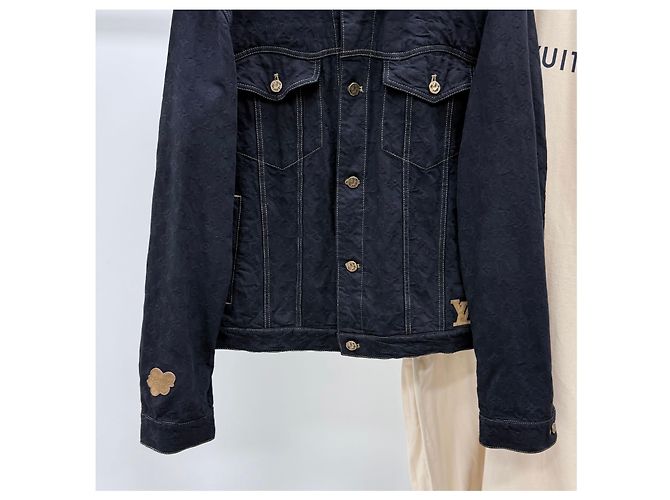 Louis Vuitton Jeansjacke Schwarz - Ansicht 3
