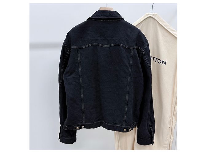 Louis Vuitton Jeansjacke Schwarz - Ansicht 4