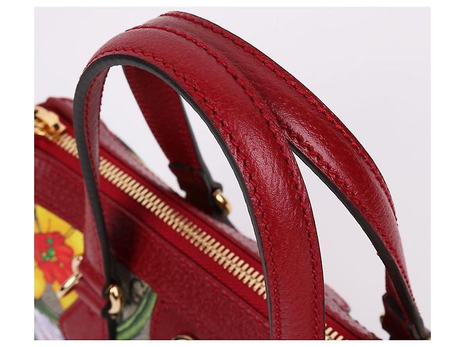 Gucci Piccola borsa tote e borsa a tracolla floreale - vista 6