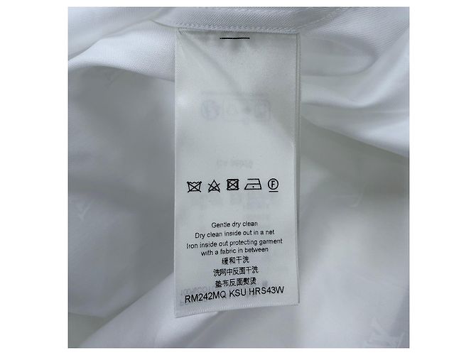 Louis Vuitton Monogram Printed Shirt White - view 7