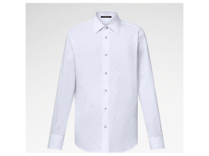 Louis Vuitton Monogram Printed Shirt White - view 8