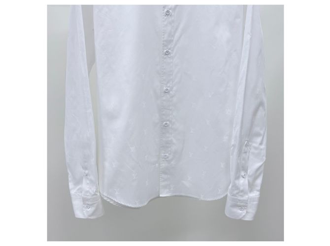Louis Vuitton Hemd mit Monogramm-Print White - Ansicht 3