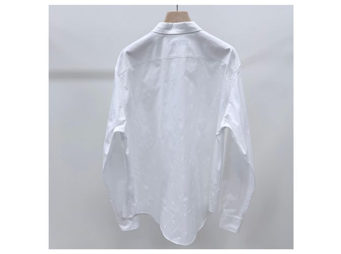 Louis Vuitton Hemd mit Monogramm-Print White - Ansicht 4