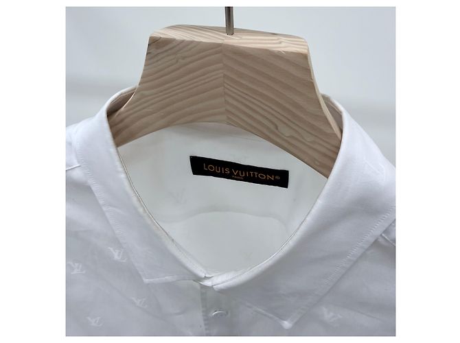 Louis Vuitton Hemd mit Monogramm-Print White - Ansicht 8