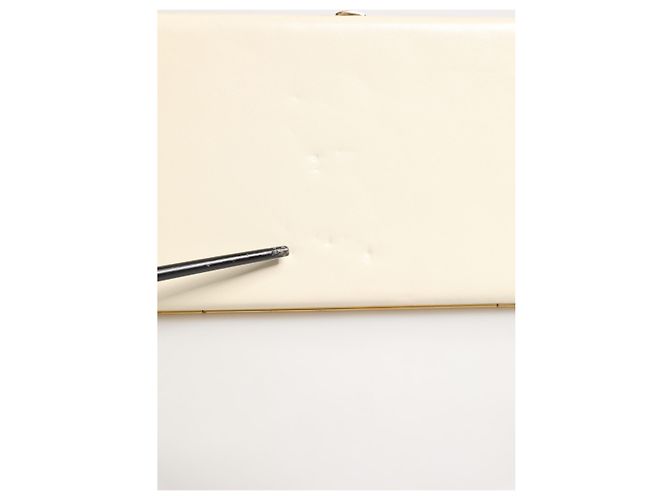Dolce & Gabbana Clutch da sera da donna in pelle di agnello bianca - vista 4