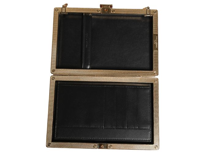 Dolce & Gabbana Clutch e borsa a tracolla da sera in cotone rosa da donna - vista 5