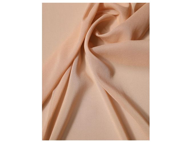Dolce & Gabbana Sciarpa Wrap in Seta Beige da Donna x Stola x Foulard - vista 3