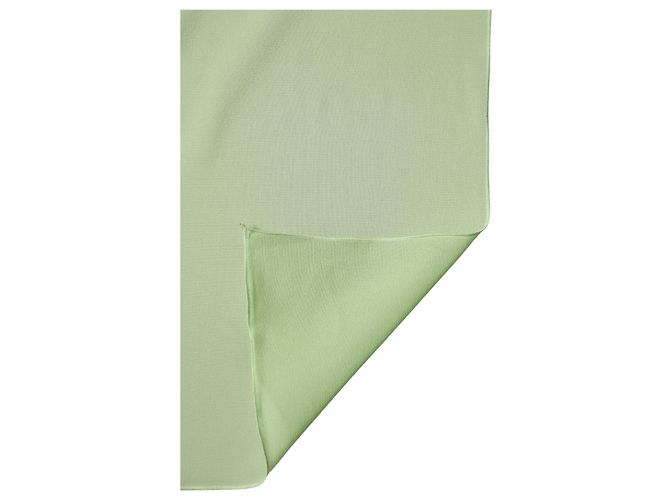 Dolce & Gabbana Sciarpa Sciallo Stola in Seta Verde Chiaro x Foulard - vista 2