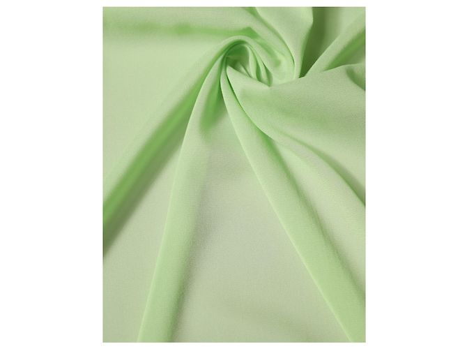 Dolce & Gabbana Sciarpa Sciallo Stola in Seta Verde Chiaro x Foulard - vista 3